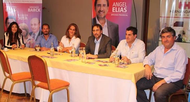 Ángel Elías presentó su lista de Diputados Provinciales