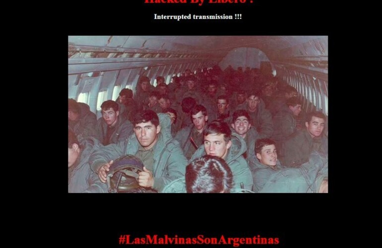 Hackean radios de las Malvinas y publican el himno argentino
