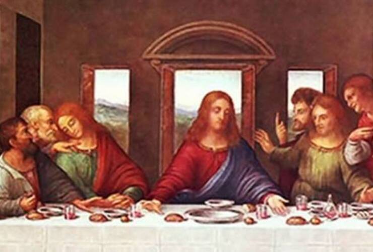 Revelan qué comieron Jesús y los apóstoles en "La Última Cena"