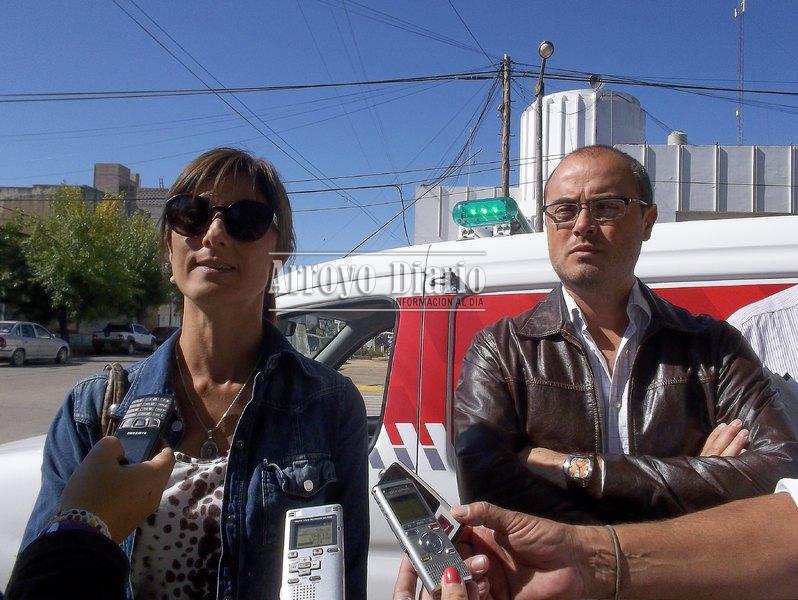 El acto estuvo encabezado por el intendente Darío Gres y la Secretaria de Salud Carina Gres