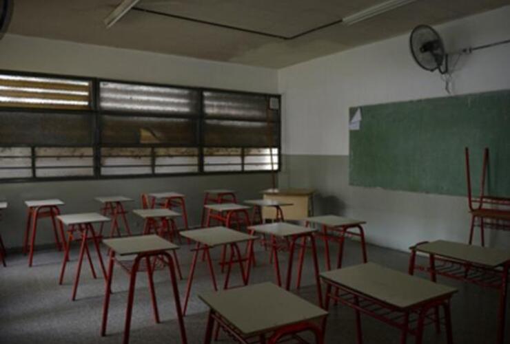 Las aulas estarán vacías en Santa Fe entre el 13 y el 24 de julio. Foto: C. Mutti Lovera Las aulas estarán vacías en Santa Fe entre el 13 y el 24 de julio. Foto: C. Mutti Lovera