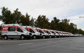 El Sies sumó 34 vehículos para seis Centrales Operativas del sur provincial