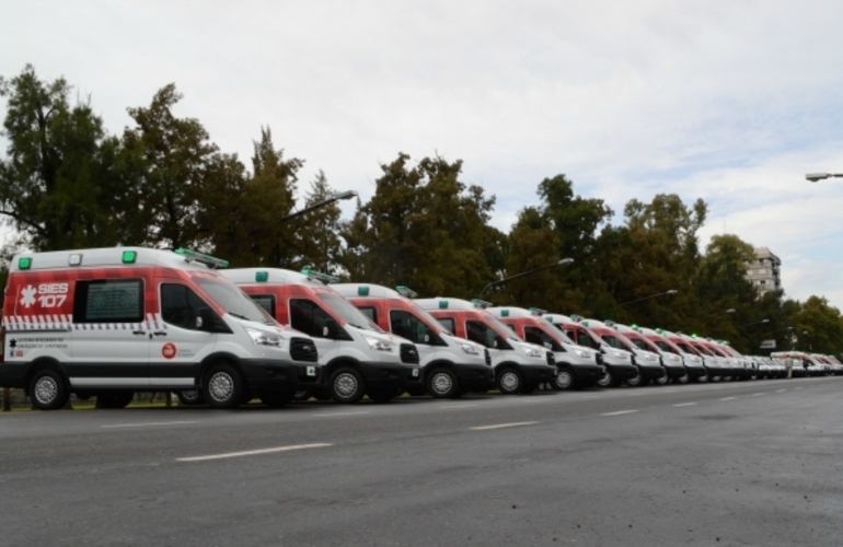 El Sies sumó 34 vehículos para seis Centrales Operativas del sur provincial
