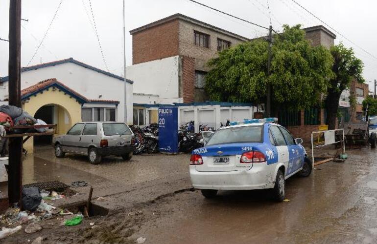 Los cinco ladrones quedaron detenidos en la seccional 20ª.