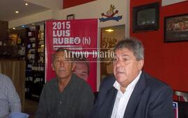 Rolando Lazarte junto a Luis Rubeo