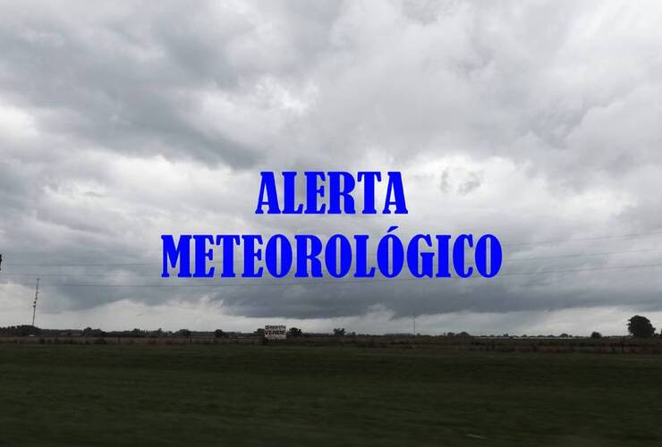 Alerta meteorológico por tormentas fuertes y descenso de temperatura
