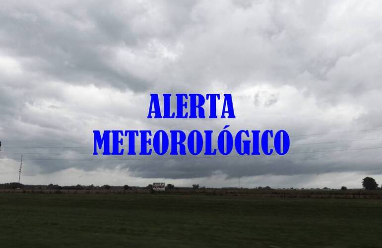 Alerta meteorológico por tormentas fuertes y descenso de temperatura