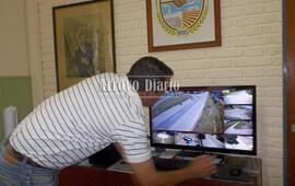 El sistema de monitoreo en Pueblo Esther se controla desde la propia comuna.