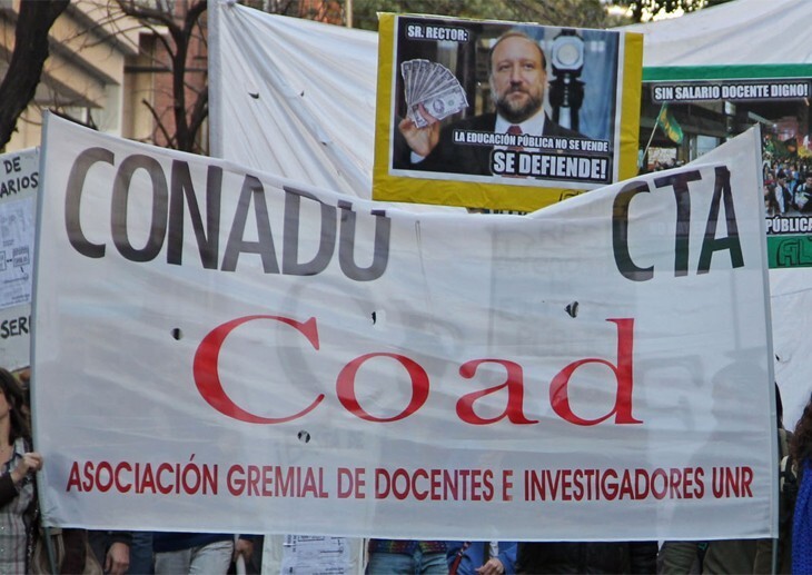 Si la oferta es inferior al 35%, docentes de la UNR harán paro
