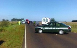 Una de las primeras imágenes del accidente. Foto: Facebook
