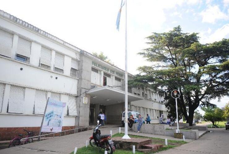 Evelyn fue atendida en el Hospital Eva Perón de Granadero Baigorria.