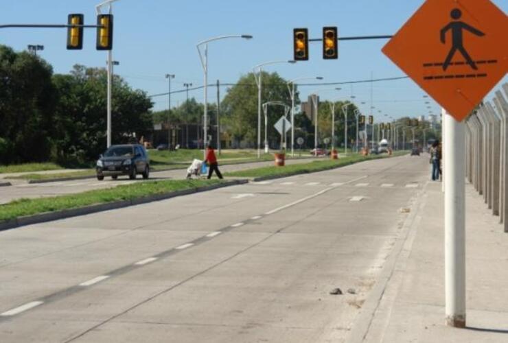 El acceso por la zona noroeste de Rosario fue escenario del ataque. Foto: Archivo La Capital