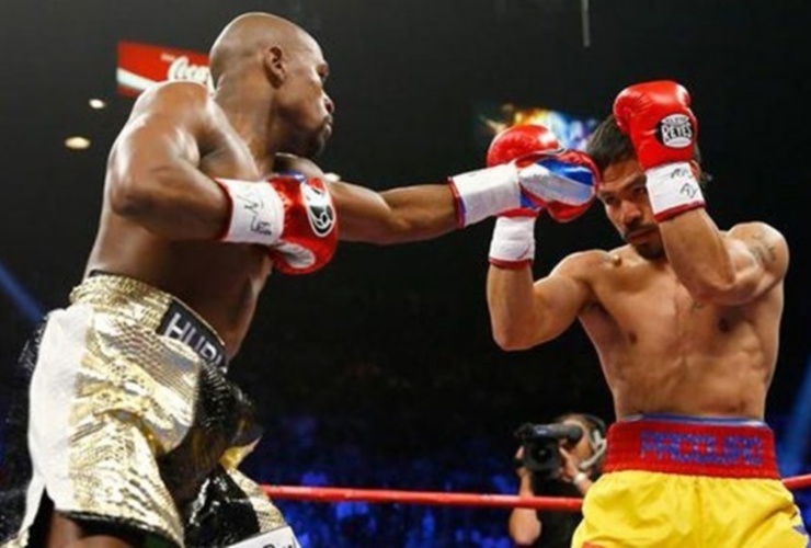 La pelea de Las Vegas fue para el estadounidense. Foto: Télam