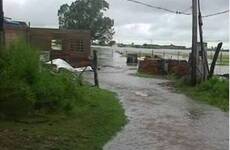 As&iacute; estaba el Paraje "El Omb&uacute;" el s&aacute;bado por la ma&ntilde;ana. Foto: Facebook