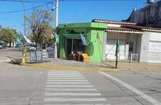 El forraje está ubicado en Humberto Primo y Gálvez, frente a la Plaza "San Martín". Foto: Facebook Canal Dos