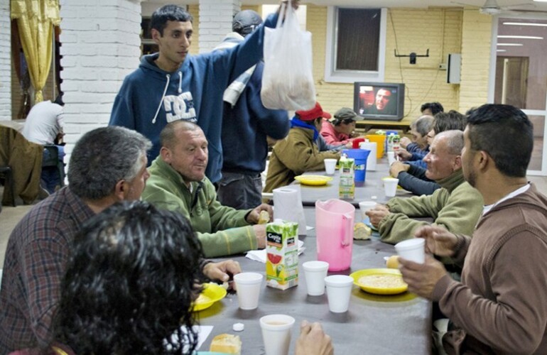 El refugio funciona en Grandoli al 3400