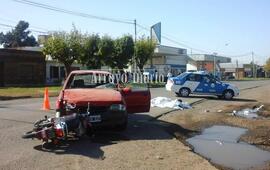 La policía de Fighiera esperaba por la presencia de personal de criminalística de Rosario