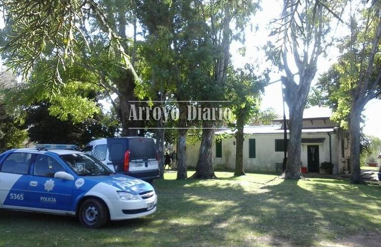 La PDI y personal de la Seccional 27&ordf; trabajaba en el lugar de los hechos