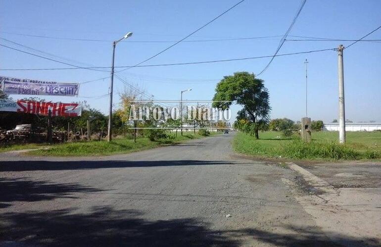 Acceso al Barrio Güemes