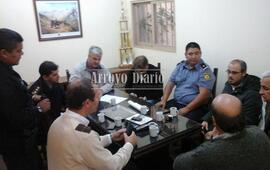 La reunión se realizó en el Honorable Concejo Municipal