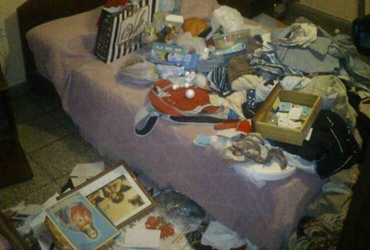 El hecho sucedió en una vivienda de Rivadavia al 100