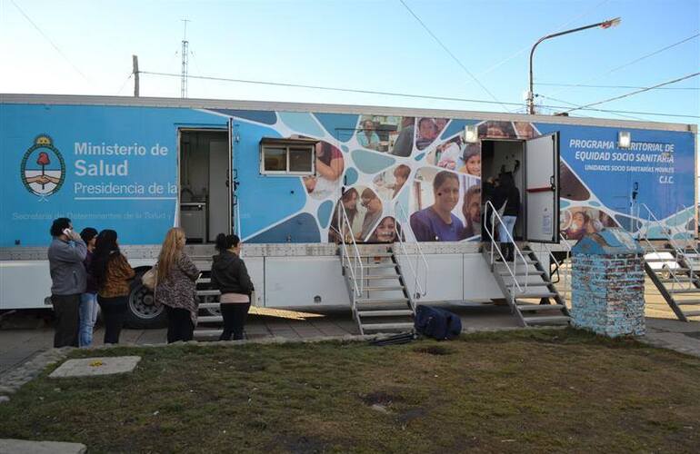El camión sanitario estará sábado, domingo y lunes en Arroyo Seco. Foto: Imagen Ilustrativa