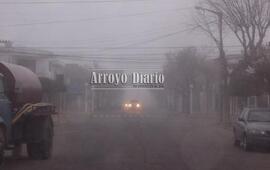 Visibilidad complicada. Así estaba esta mañana nuestra ciudad