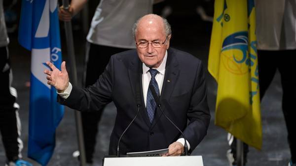 Joseph Blatter presidente de la FIFA desde Zurich, Suiza. Foto: AFP
