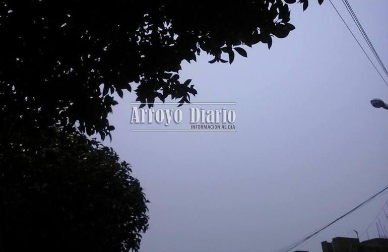 Nublado. El cielo en Arroyo Seco esta mañana