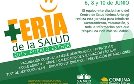 Feria de la Salud en Pueblo Esther