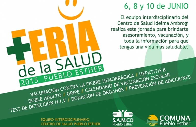 Feria de la Salud en Pueblo Esther