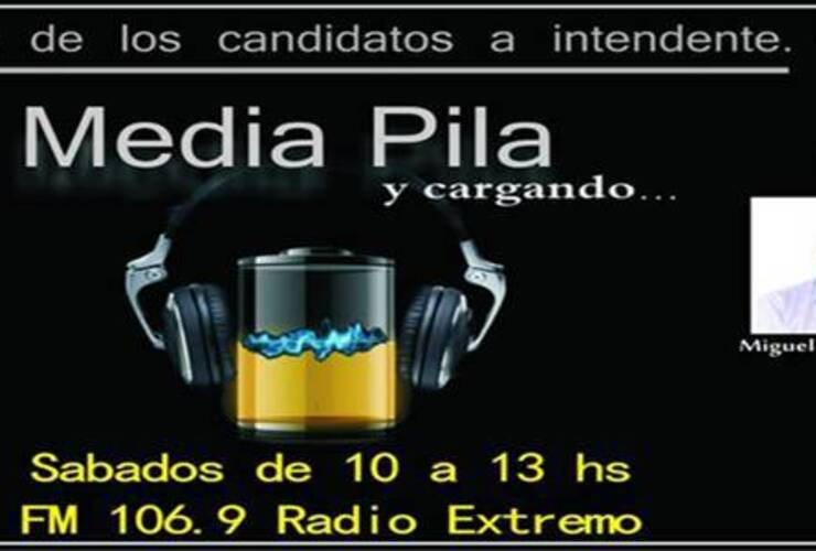 A partir de las 10 de la mañana por Radio Extremo 106.9