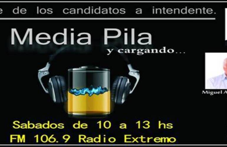 A partir de las 10 de la ma&ntilde;ana por Radio Extremo 106.9