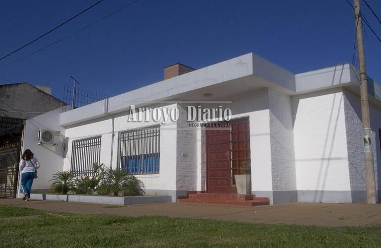 La casa de la familia afectada est&aacute; ubicada en Rivadavia y General L&oacute;pez