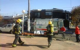 El simulacro se realizó este viernes por la mañana en la Escuela Nº73