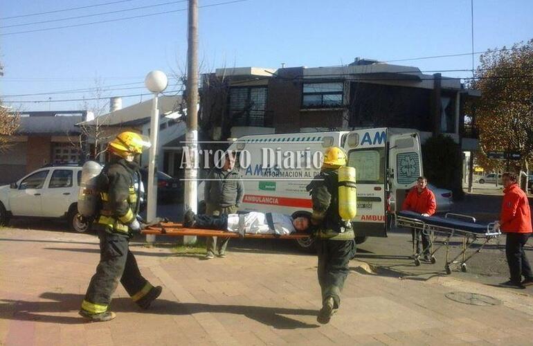 El simulacro se realizó este viernes por la mañana en la Escuela Nº73