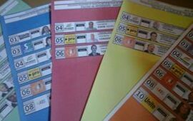 Imagen de Resultados provisorios de las mesas escrutadas hasta el momento.