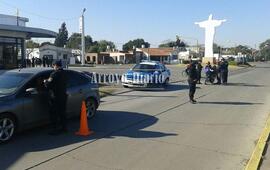 El operativo este martes en el acceso sur a Arroyo Seco