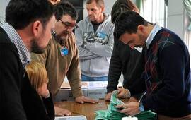 Incesante trabajo. Continúa el escrutinio definitivo