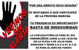 Todos a la Plaza. Los vecinos se concentrarán en la Plaza 9 de Julio.