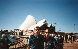 Sydney 2000. Arciprete y Fiorilli juntos en aquellas olímpiadas