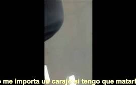 En video. La grabación es del celular de uno de los alumnos. Foto: Captura de pantalla