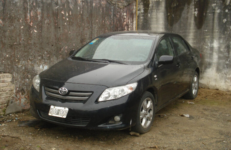 Se resolvió el misterio. El auto tenía pedido de captura de San Nicolás. Crédito: Notilagos