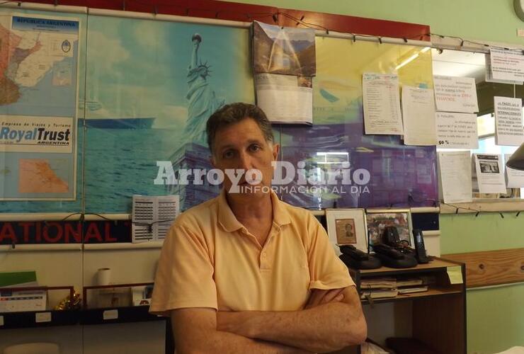 Sergio Ricci a los comerciantes. Tenemos que estar unidos, nosotros estamos para ayudar y cualquiera que tenga un problema que venga y lo charlamos.