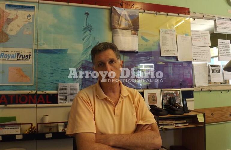 Sergio Ricci a los comerciantes. �Tenemos que estar unidos, nosotros estamos para ayudar y cualquiera que tenga un problema que venga y lo charlamos�.