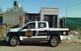 Casa allanada sobre calle Pueyrredon de Fighiera. Agencia de Investigaciones sobre Trata de Personas.