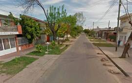 El lugar. La víctima se encontraba en su vivienda de San Nicolás al 3900 cuando fue rociada con nafta por su ex