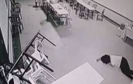 El momento del ataque. Foto: captura de pantalla video