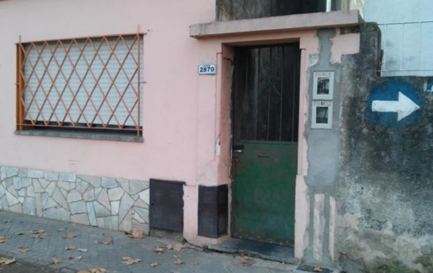 El frente de la vivienda donde ocurrió el violento asalto. Crédito Foto: Sebastián S. Meccia