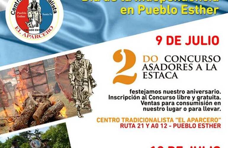 9 y 12 de julio. Toda la comunidad y localidades vecinas invitadas a participar